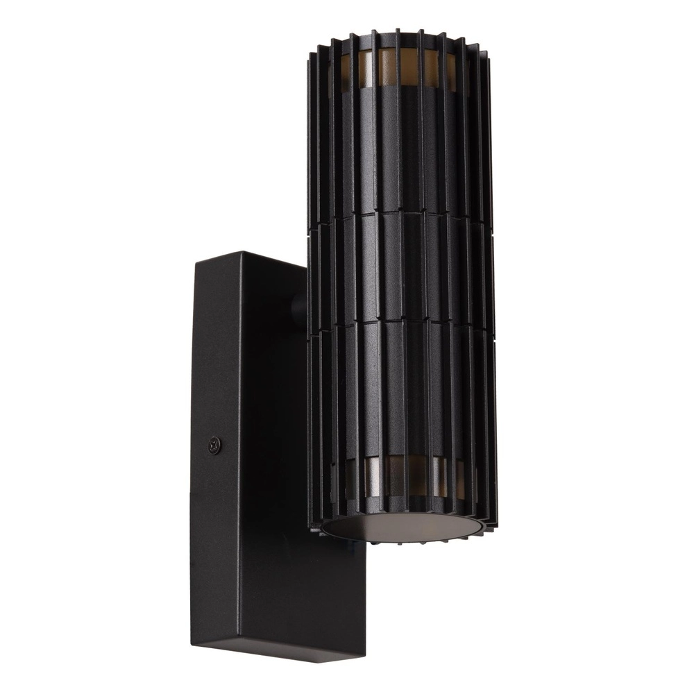Schwarze Wandlampe Timbala Doppelt