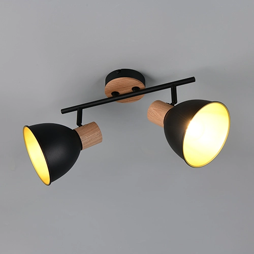 Deckenlampe Delume Doppelschwarz