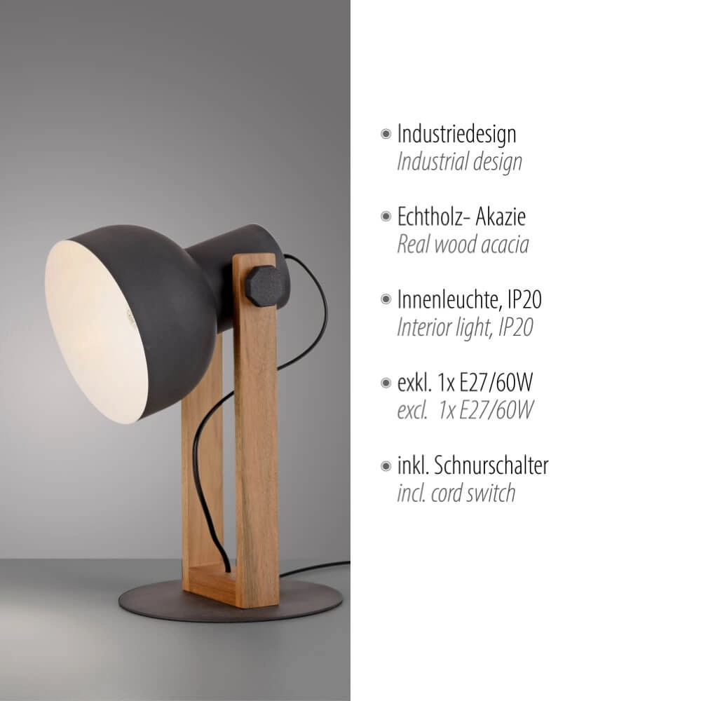 Tischlampe Cup 2.0 1-Licht Just Light 4043689000691