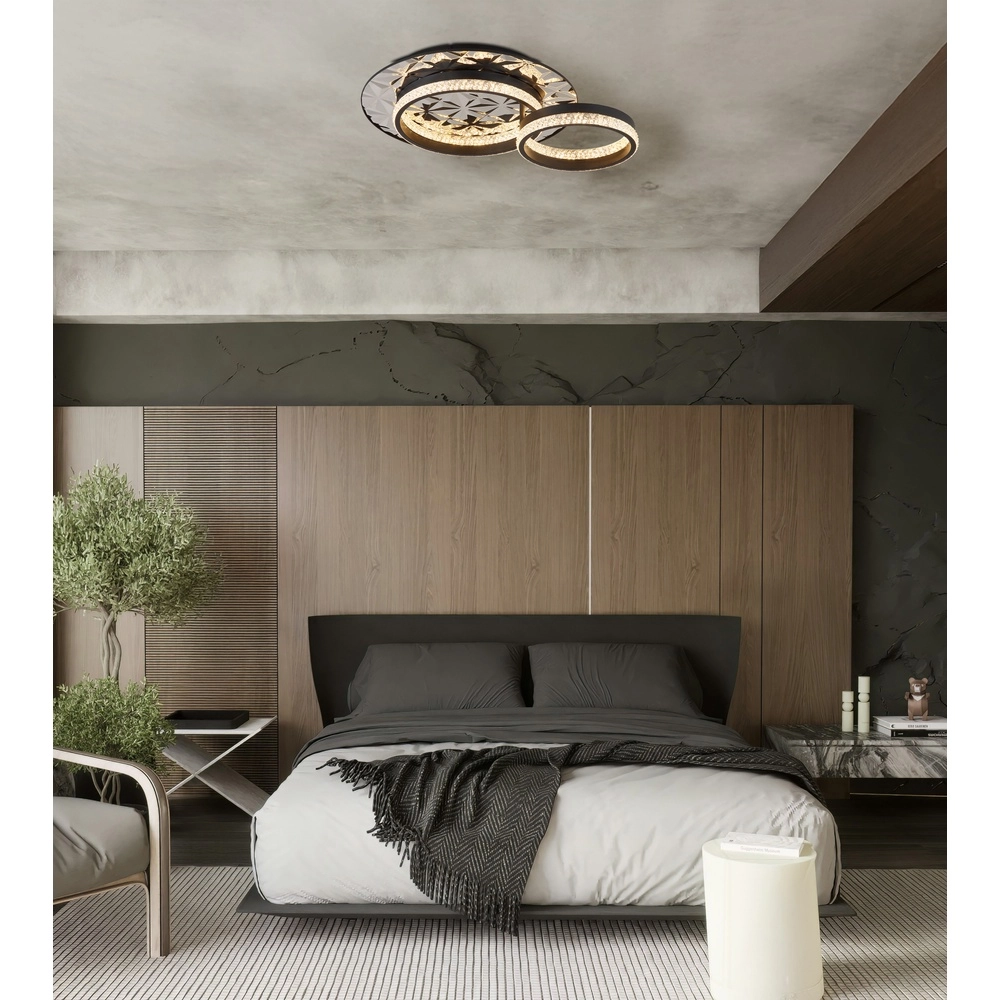 Design-Deckenlampe Della Ii Schwarz Globo 9007371578191
