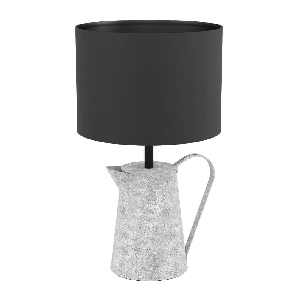 Tischlampe aus Zink Kensal