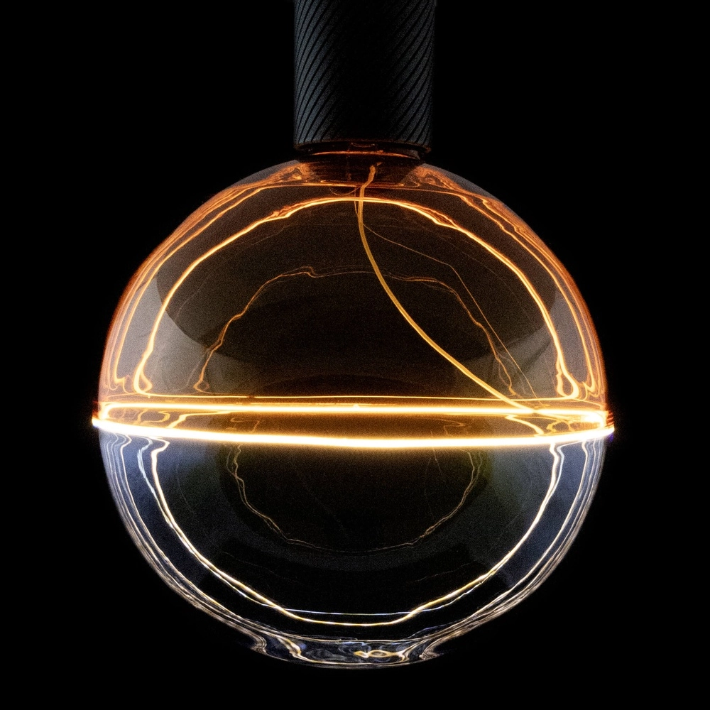 Lichtquelle Gold und Blau Illusion 6W - E27 - 260lm - 1900K - Ø 19cm