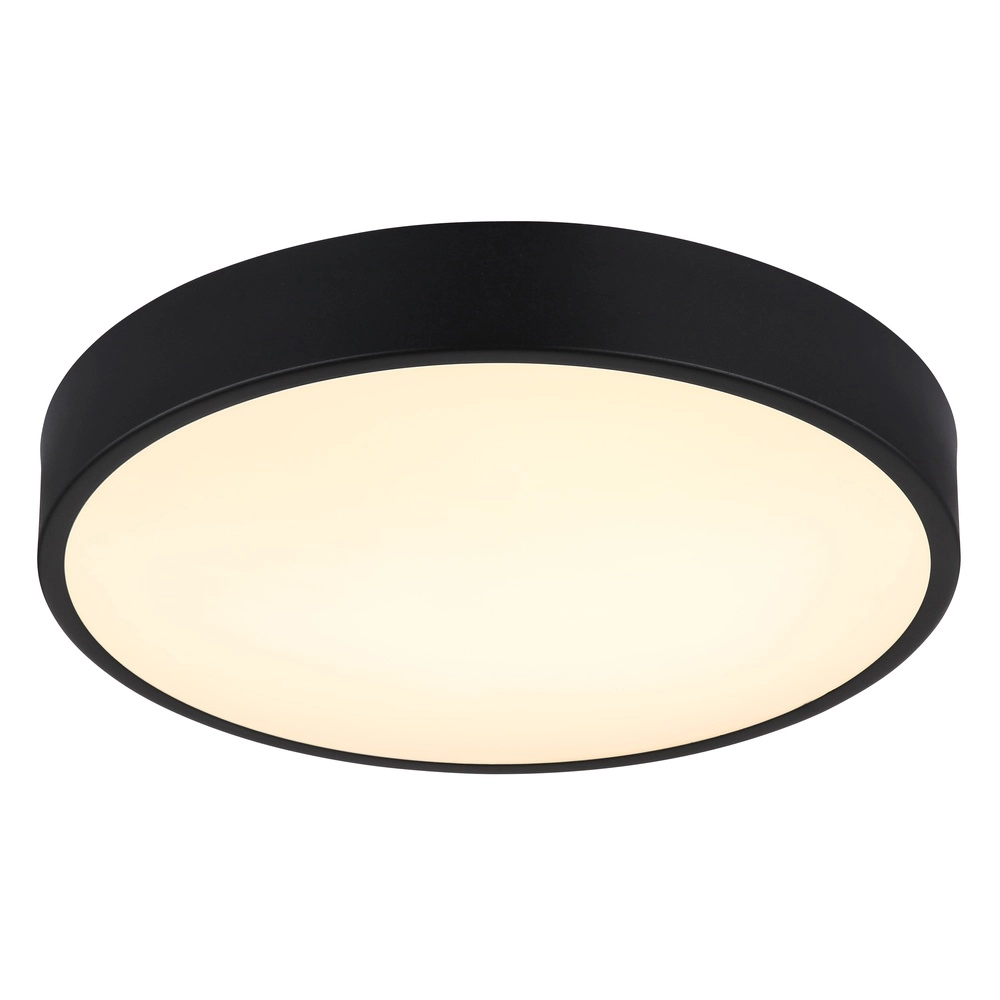 Design-Deckenlicht Nielsen schwarz Ø 33,2 cm Globo 9007371572670