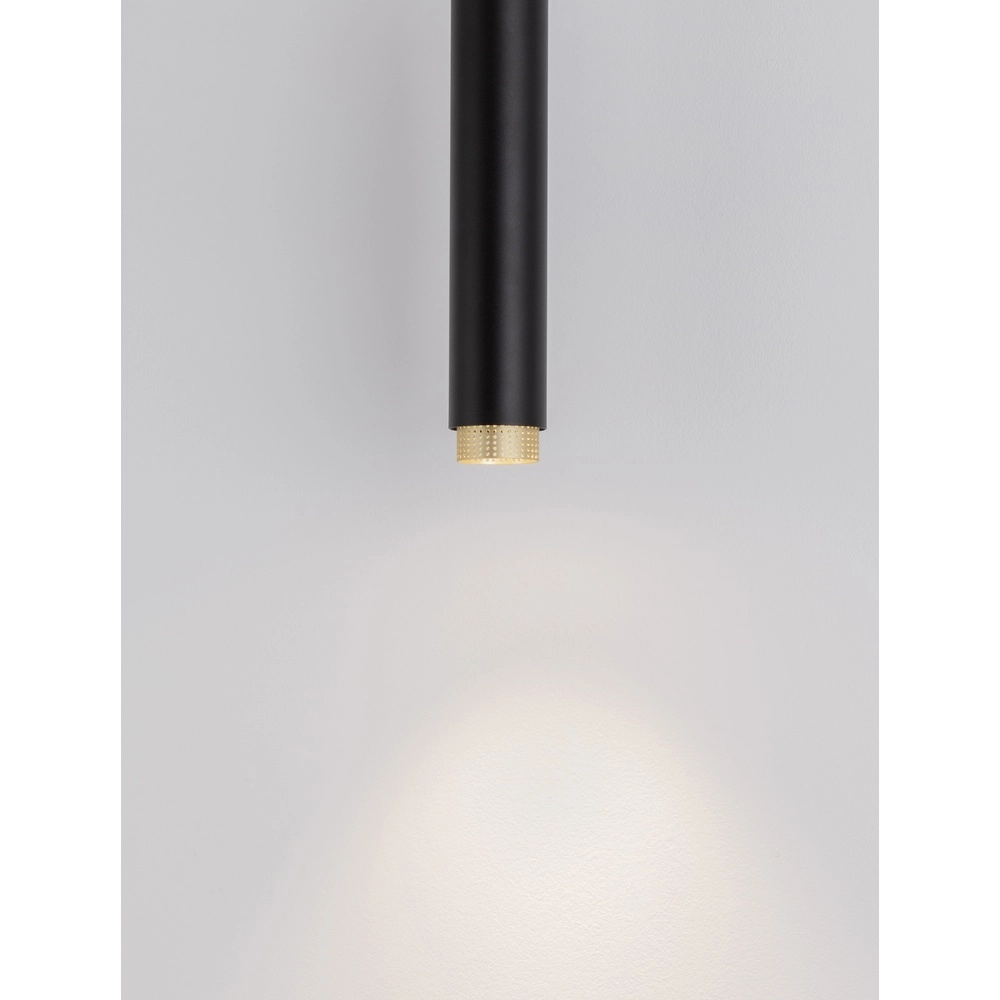 Pendelleuchte Nessi schwarz mit gold Lyora 5212017475183