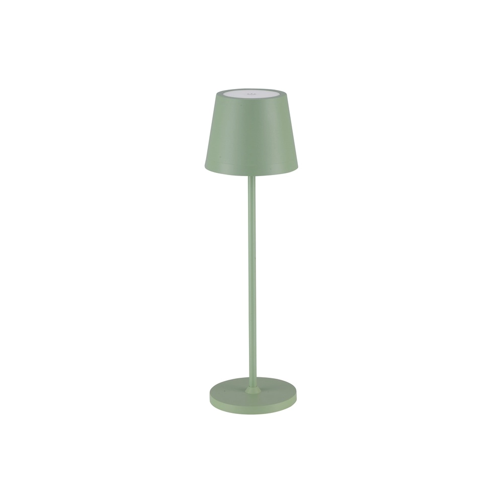 Wiederaufladbare Tischleuchte Seina Olive Lyora 5212017444448