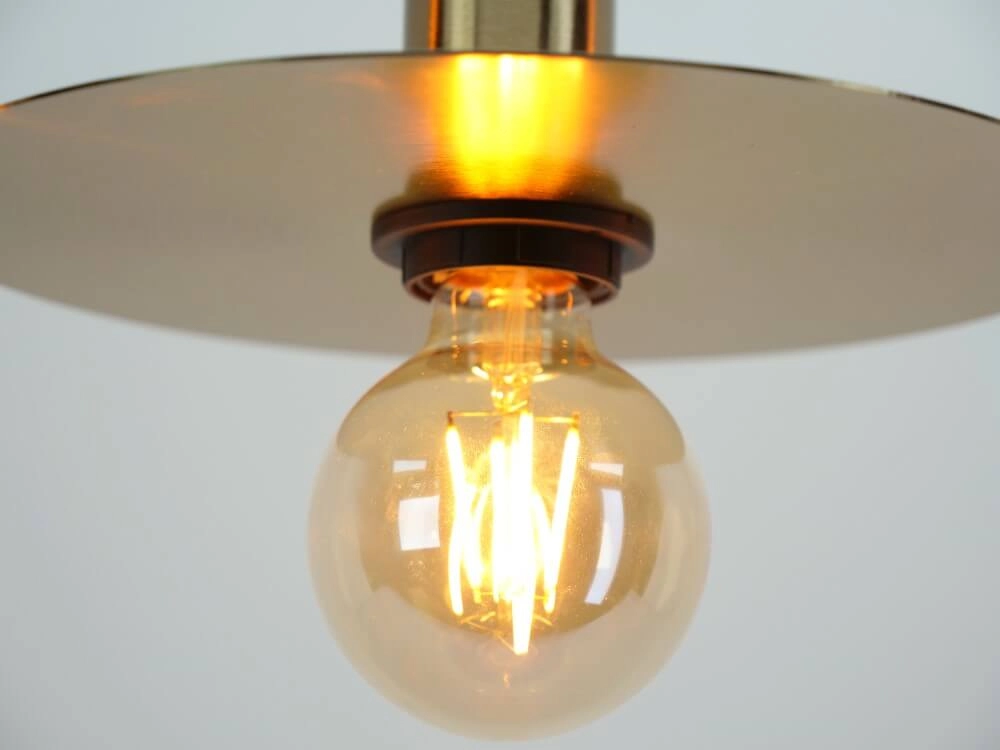 Goldene Hängelampe Escandell Ø 25cm Eglo 9008606273874