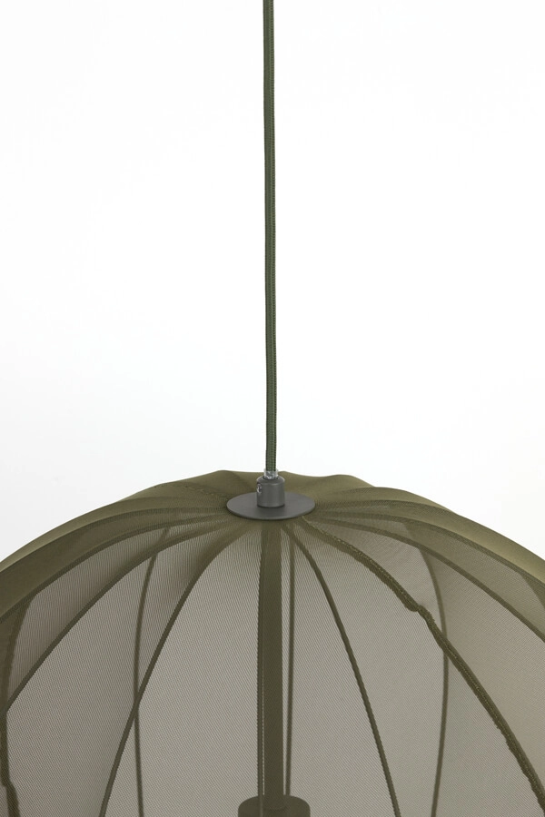 Grüne Pendelleuchte Plumeria Ø 50cm Light & Living 8717807651466