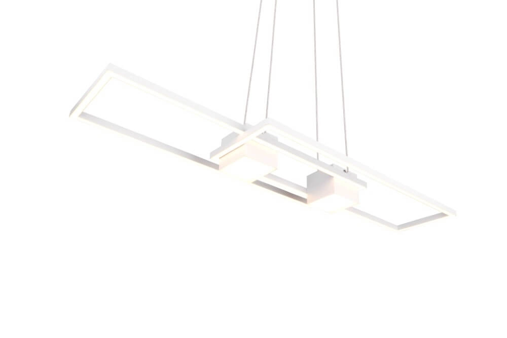 LED-Hängelampe Büro Albany Weiß Trio 4017807610338