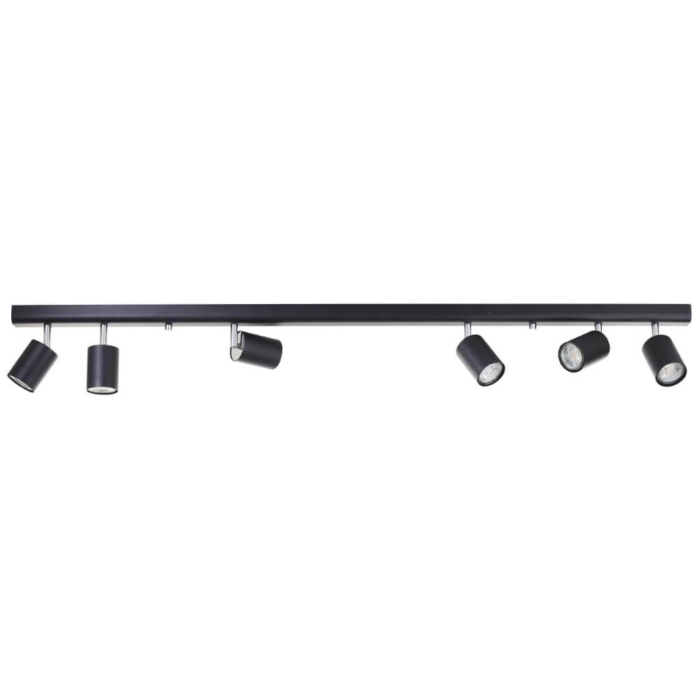 Deckenleuchte mit 6 Leuchten Different Design schwarz Brilliant 4004353435294
