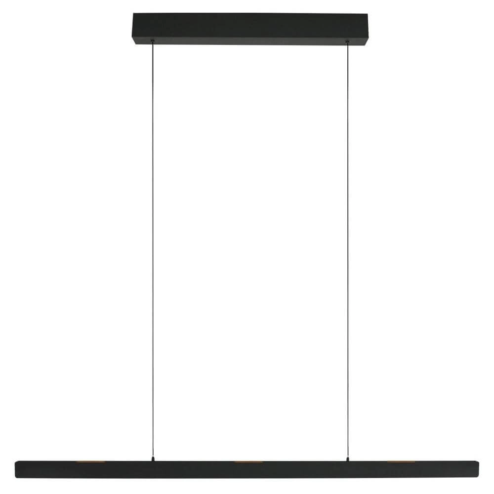 Design-Pendelleuchte Fluxy 160cm schwarz Steinhauer 8712746177855