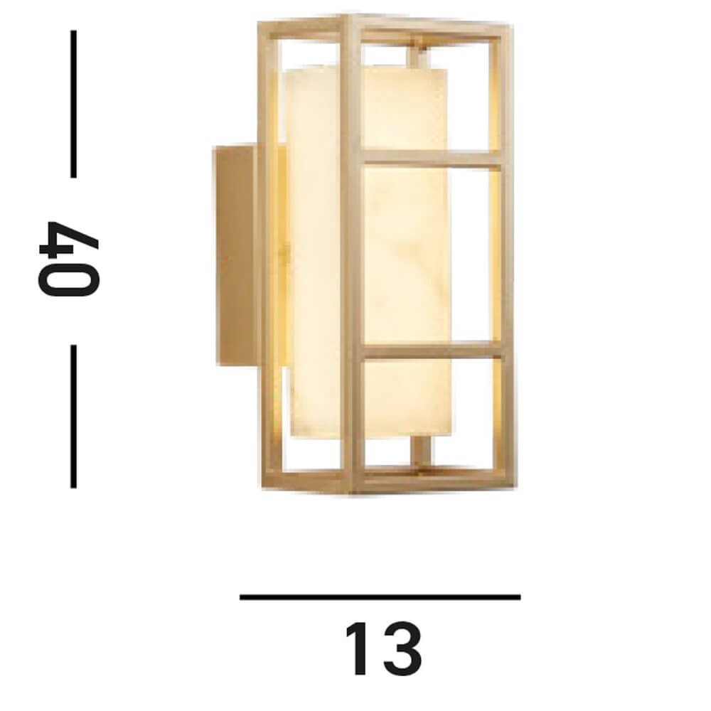 Wandleuchte Mirage 40cm - IP44 Searchlight 5053423274423