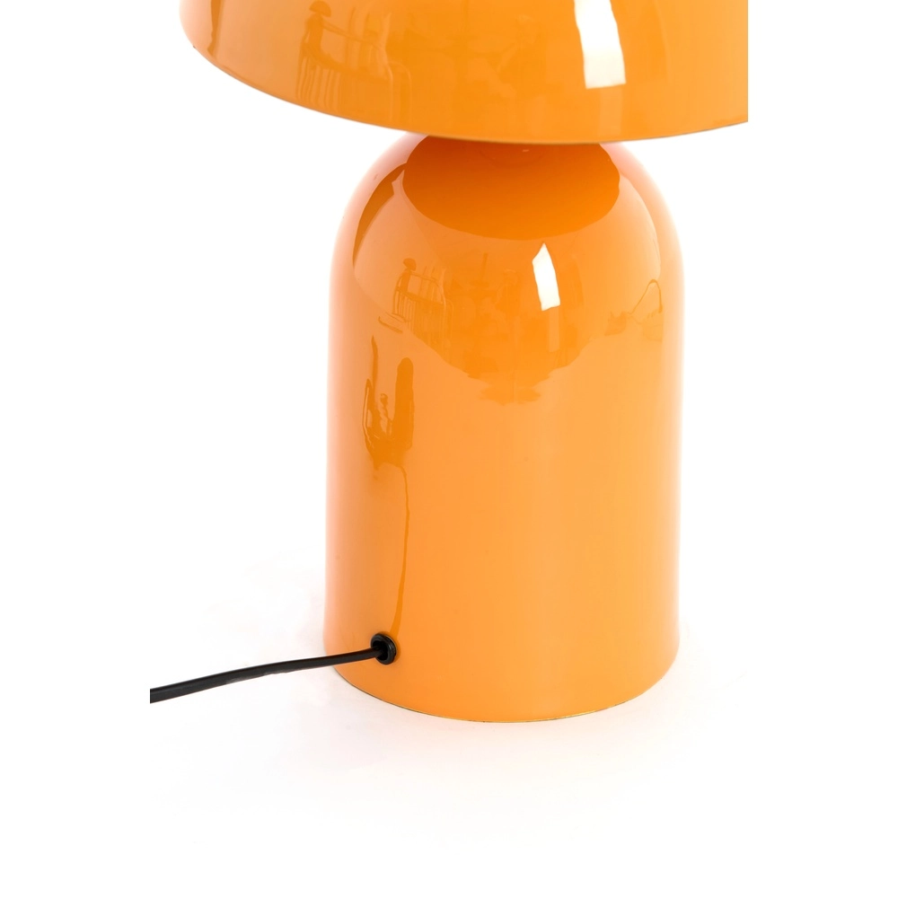 Pilztischlampe Tolima Glanzorange - Ø 23 cm Light & Living 8717807807825