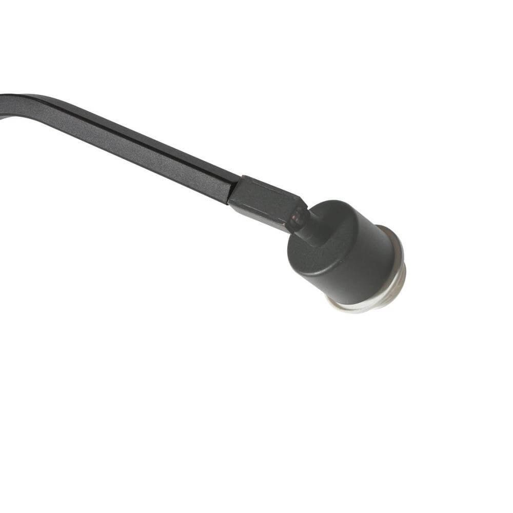 Stehlampe Zig-Zag schwarz mit Bambusschirm Ø 50cm Steinhauer 8712746179316