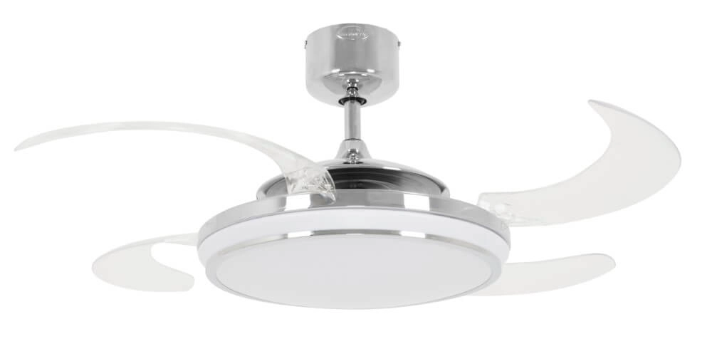 Deckenventilator aus Chrom Fanway Evo 1 Ø 122cm