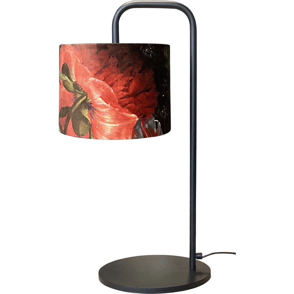 Tischlampe Venus mit Blumenlampenschirm