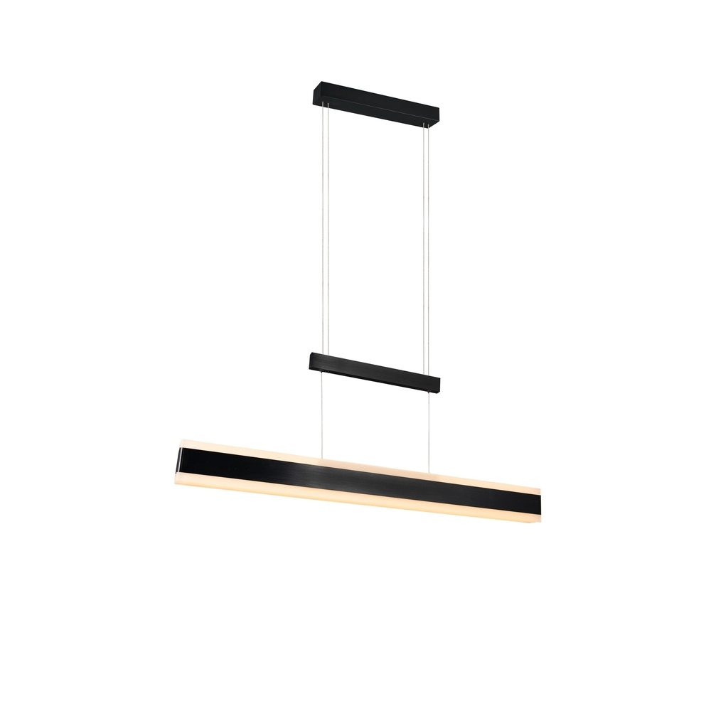Moderne Pendelleuchte Arcola 152cm schwarz