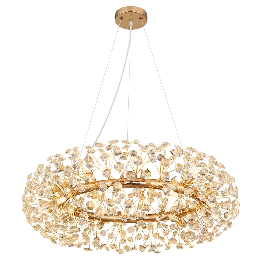 Pendellampe Katrina gold Ø 80cm