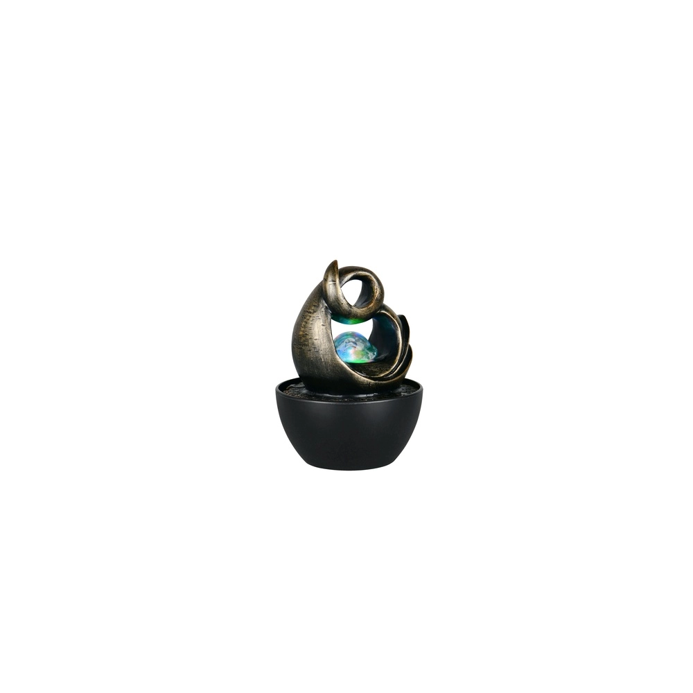 Tischlampe Luma Braun Trio 4017807691375