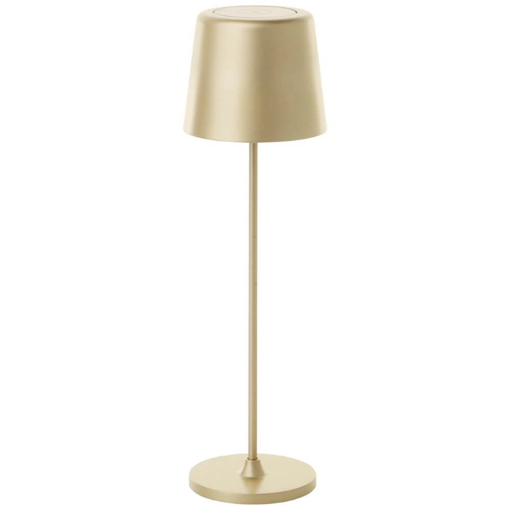 Goldene Tischlampe Kaami Design Brilliant 4004353435218