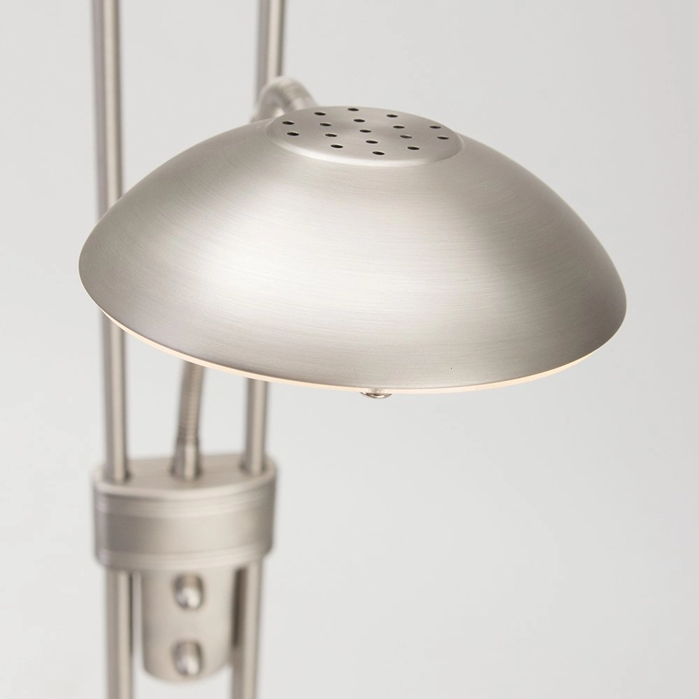 LED Stehleuchte Mexlite Up 180 cm - 3000k Metallgrau Steinhauer 8712746096354