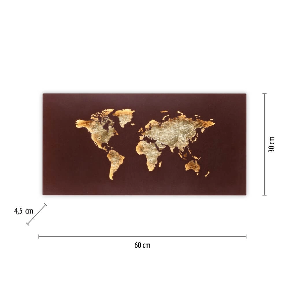 Wandleuchte Map rostbraun Paul Neuhaus 4012248376034