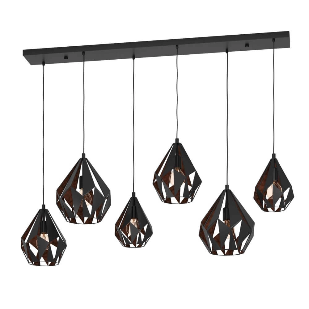 Esstischlampe Hängelampe Carlton 1 Eglo 9002759438463