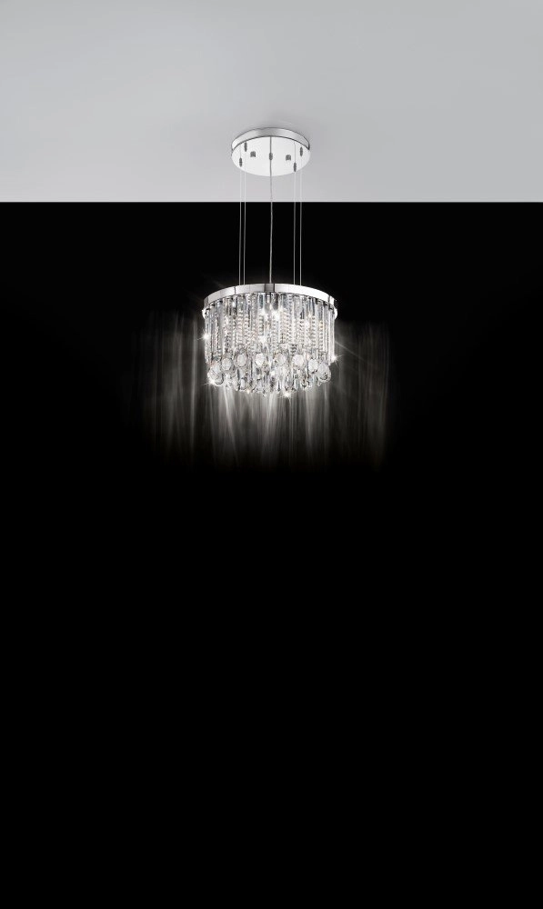 Pendelleuchte Calaonda 50 cm 7 Lichter mit Kristall Stars of Light 9002759934255