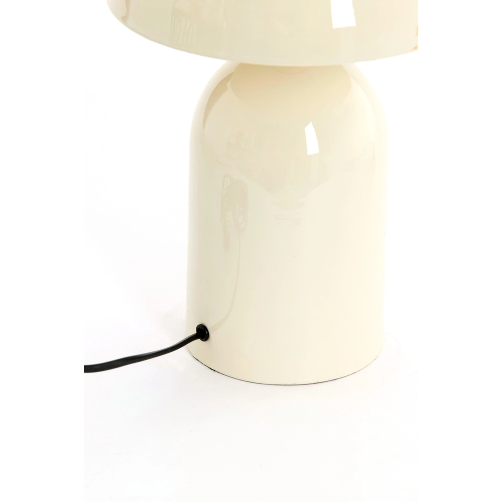 Pilztischlampe Tolima Glanzcreme – Ø 23 cm Light & Living 8717807807788
