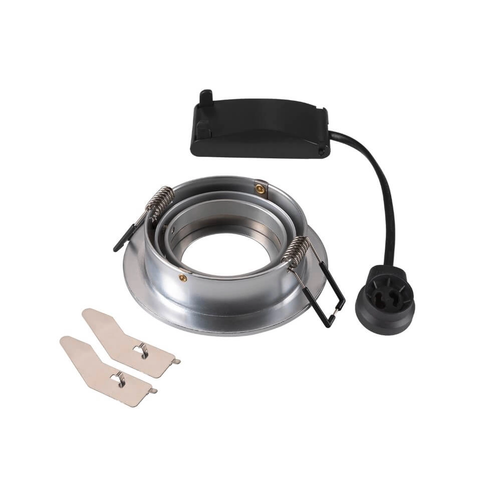 Einbaustrahler New Tria 75 rund - Aluminium - GU10 SLV 4024163276139