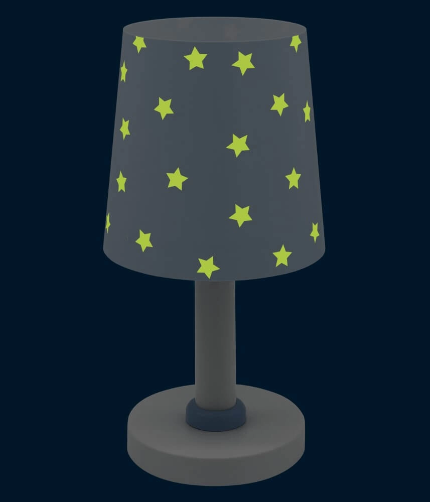 Kinderzimmer-Tischlampe Star Light sanftes Blau Dalber 8420406001302