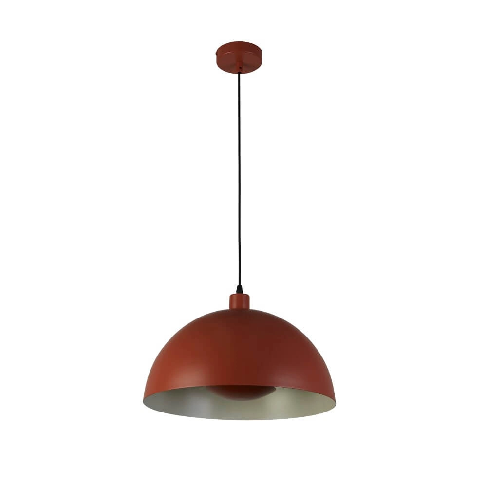 Orange Pendelleuchte Mars Schirm 20cm hoch Searchlight 5053423274287