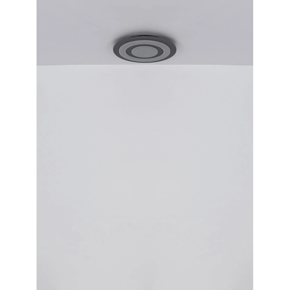 Design-Deckenlicht Jayden Anthrazit Ø 32 cm Globo 9007371453047
