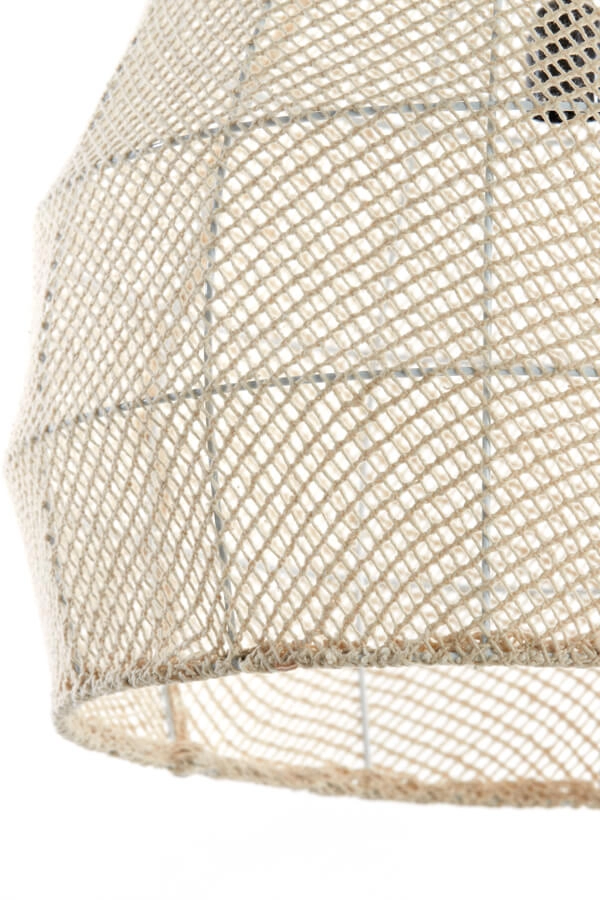 Japandi Pendelleuchte Makassar creme Ø 50cm Light & Living 8717807706456