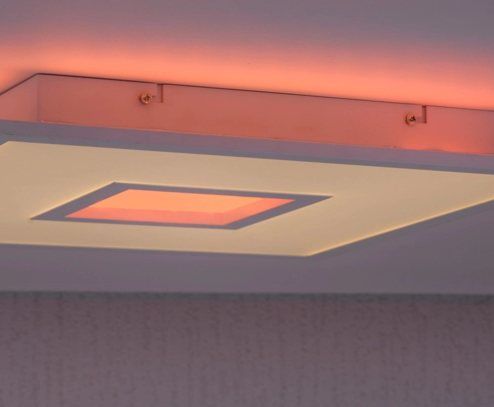 Quadratische Deckenlampe Recess Just Light 4043689967550