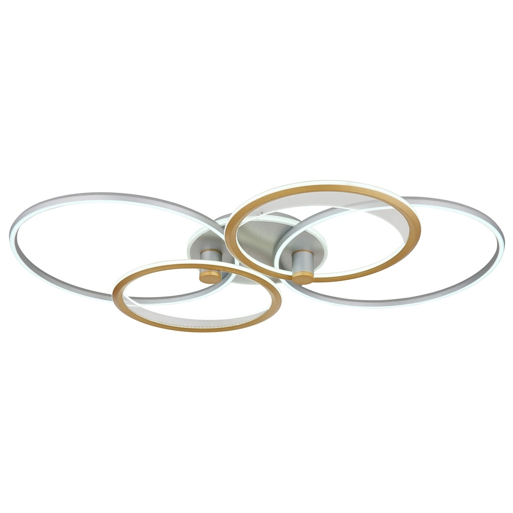 Silbergraue Deckenlampe Umbra Moderne Zeit Globo 9007371453917