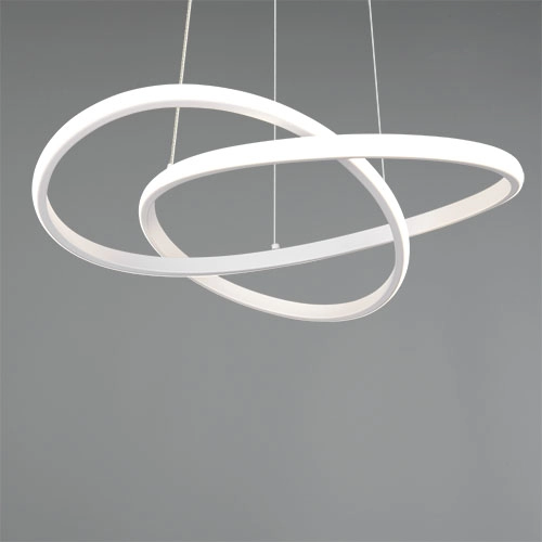 Design-Pendellampe Mansa Weiß Trio 4017807682151