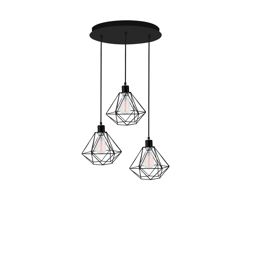 Pendelleuchte Pietra 3-flammig Ø 30cm