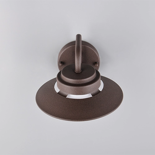 Moderne Stalllampe Atrato Rostbraun Trio 4017807691276