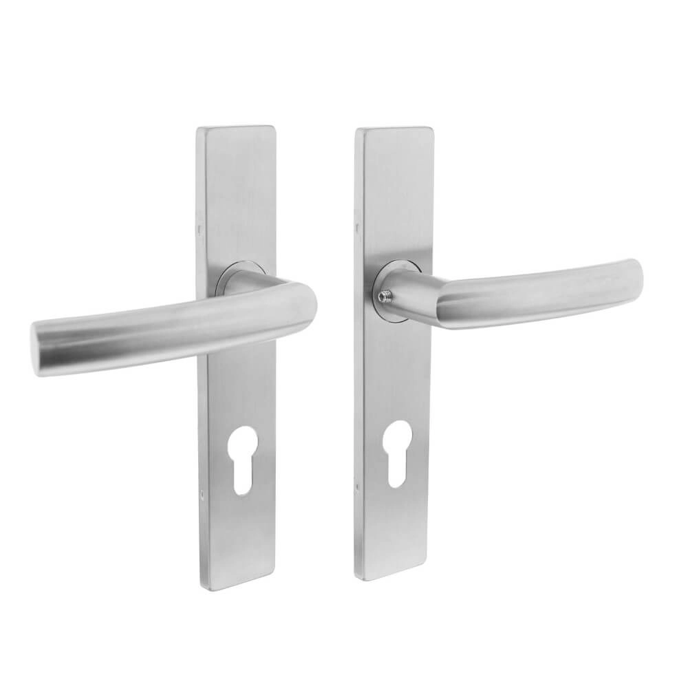 Türklinke Blok rechteckiger PC 72mm Edelstahl Intersteel 8714186187302