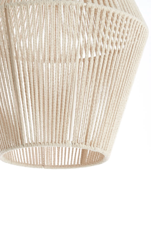 Skandinavische Pendelleuchte Deya creme Ø38cm Light & Living 8717807744953
