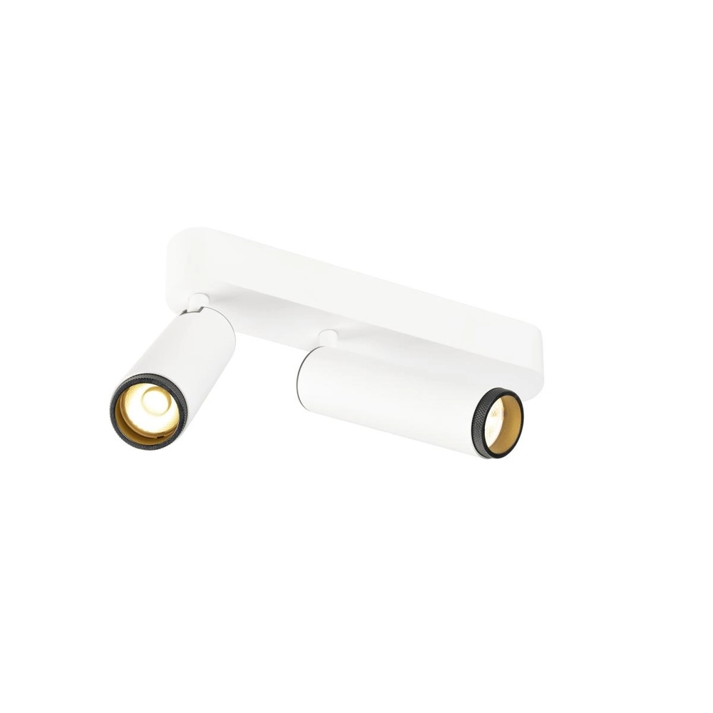 Aufputz-Spot Grip! M 2-flammig weiß 3000K SLV 4024163304597