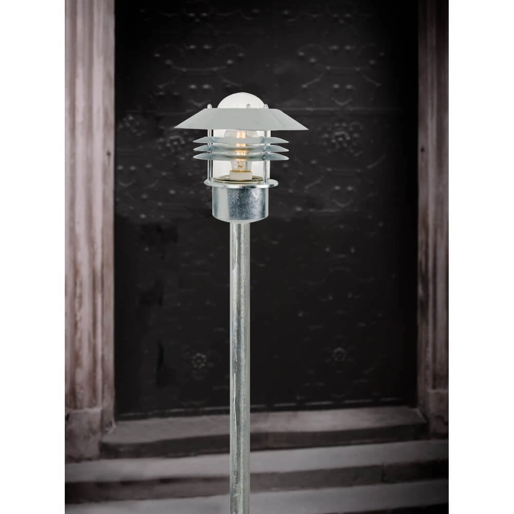 Klassische Gartenleuchte Vejers Zink Nordlux 5701581093065