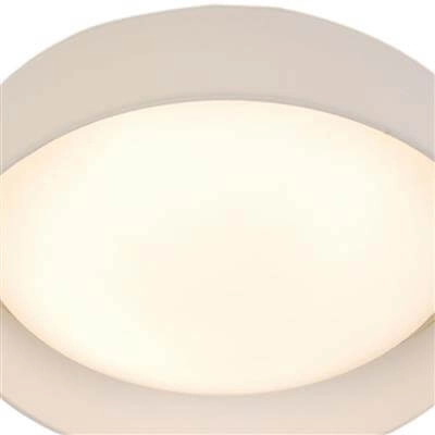 Weiße Deckenlampe Gianna Ø 37cm Searchlight 5053423099958