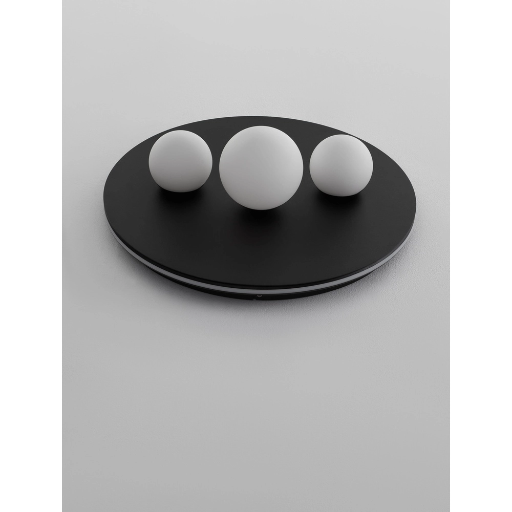 Design-Deckenleuchte Velna schwarz Ø 49,5cm Lyora 5212017440235