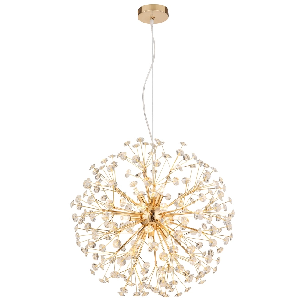 Pendellampe Katrina gold Ø 60cm