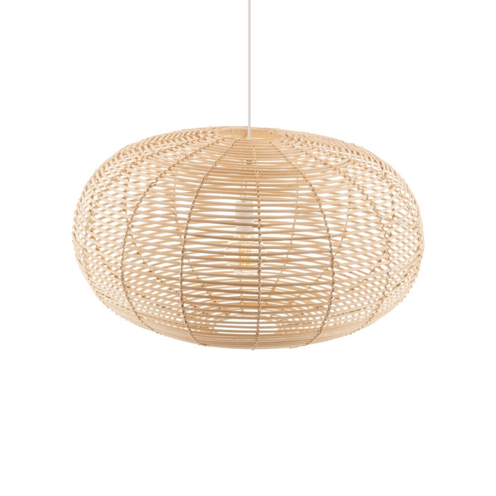 Natürliche Pendelleuchte Rattan L Ø 70cm Lyora 5903139111553