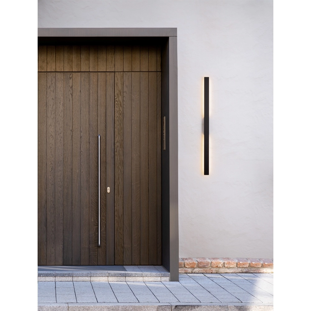 Schlanke Wandleuchte Aneth schwarz 104cm Lyora 5212017447302