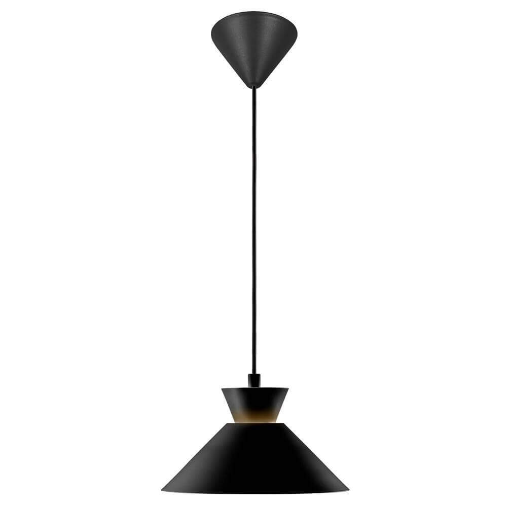 Schlanke Pendelleuchte Dial schwarz Ø 25cm Nordlux 5704924013720