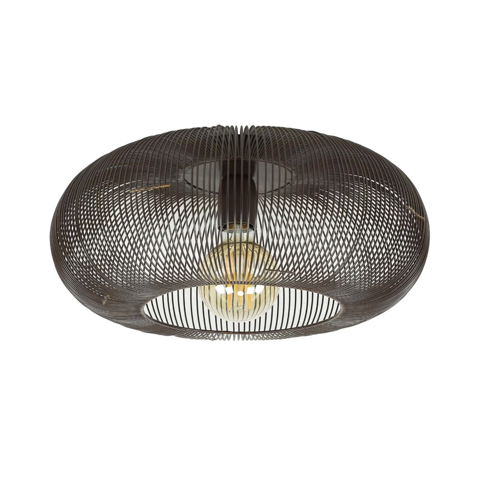 Drahtdeckenlampe Copper Ø 43cm – schwarzer Nickel Lyora 8716803513235