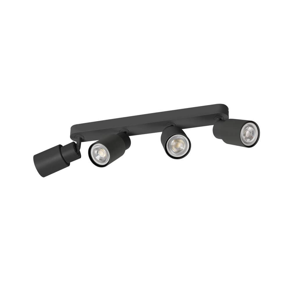 Spott Puri 2.0 Tube schwarz 4-flammig SLV 4024163293822